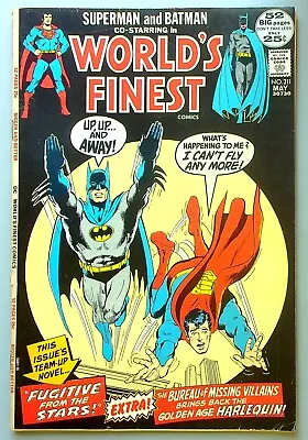 Buy World's Finest Comics #211 ~ DC 1972 ~ BATMAN Neal Adams SUPERMAN VG • 8.03£