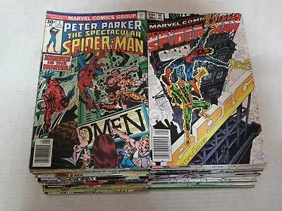 Buy Spectacular Spiderman Lot Of 58 Marvel Vintage Spiderman Comics With Some  Keys • 245.48£