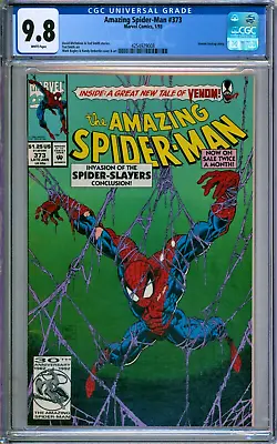Buy Amazing Spider-Man 373 CGC Graded 9.8 NM/MT Marvel Comics 1993 • 79.91£