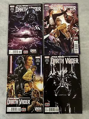 Buy MARVEL COMICS Star Wars: Darth Vader ISSUES #13,14,15,16, 13-16 Run Lot Bundle • 24£