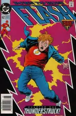Buy Flash #62 Newsstand Cover (1987-2006) DC • 4.70£