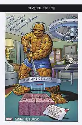 Buy Fantastic Four 5 650 2018 1:500 Kirby Thing Remastered Variant Nm • 634.76£