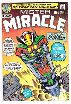Buy MISTER MIRACLE #1 By Jack Kirby (1971) Fine Condition • 55.34£