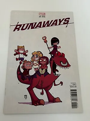Buy Runaways #1  Skottie Young Baby Variant Cover Marvel Comics • 15£