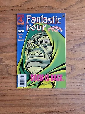 Buy Marvel Comics Fantastic Four (Issue 406) Strange Days Doom Is Back • 11.85£