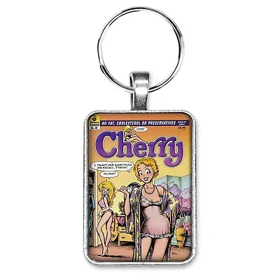 Buy Cherry #20 Cover Pendant With Key Ring And Necklace Comic Book Jewelry Poptart • 12.30£