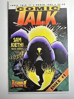 Buy Comic Talk 1 1993 By Buffalo Books Interview With Sam Kieth Of The Maxx • 15.07£