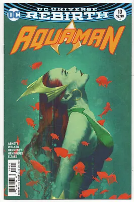 Buy Aquaman 10 - Josh Middleton Variant Cover (modern Age 2017) - 8.5 • 6.10£