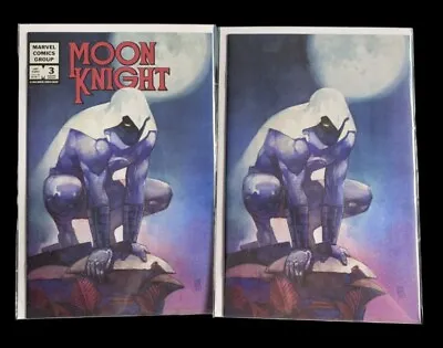 Buy Moon Knight #3 Maleev Virgin And Trade Set Key Issue First App Hunters Moon • 40£