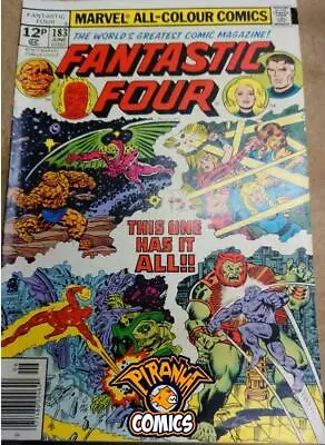 Buy Fantastic Four #183 (1961) Fn Pence Copy Marvel • 6.95£