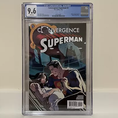 Buy Convergence Superman #2 DC Comics 2015 CGC 9.6 1st Johnathan Samuel Kent • 79.60£