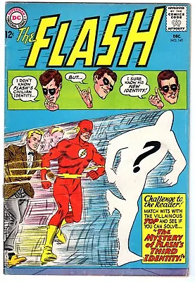 Buy Flash #141 (Dec 1963, DC) VG Condition Top Appearance • 9.64£