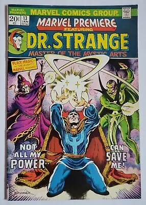 Buy Marvel Premiere #13 FN Doctor Strange App Frank Brunner Art Marvel Comics 1974 • 7.94£