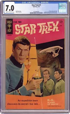 Buy Star Trek #1 CGC 7.0 1967 Gold Key 4374090004 • 831.50£