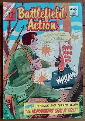 Buy Battlefield Action 60 Charlton Comics, October 1965, Gd/vg • 7.99£