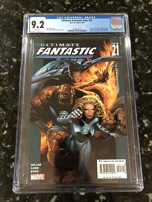 Buy Ultimate Fantastic Four 21 CGC 9.2 2005 Marvel Zombies BUY 1, GET $14 OFF 2 More • 35.58£