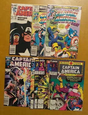 Buy Captain America Lot Of 9 Issues 261 263 290 357 358 359 361 362 Annual 8 • 18.47£