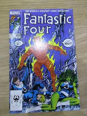 Buy Marvel Fantastic Four #289 April 1986 Very Good Condition • 1.99£