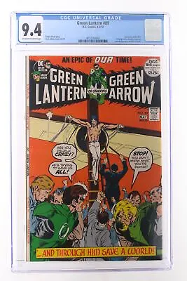 Buy Green Lantern #89 - D.C. Comics 1972 CGC 9.4 Last Issue Until 8-9/76 Full Page A • 141.70£