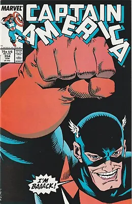 Buy Captain America #354 Marvel 1989 1st Appearance US Agent John Walker VF- • 15.88£