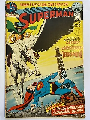 Buy SUPERMAN #249 DC Comics 1972 FN/VF • 9.95£
