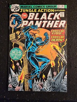 Buy Jungle Action #21 (Marvel Comics 1976) VF Black Panther • 51.97£