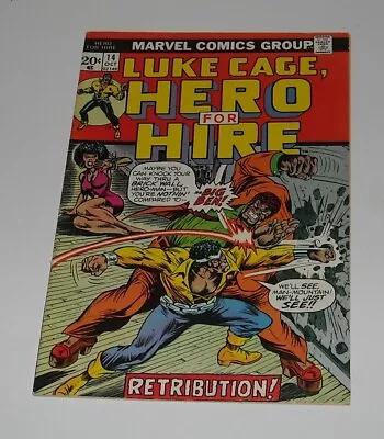 Buy KEY 1973 Marvel Comics LUKE CAGE HERO For HIRE # 14 BIG BEN DONOVAN 1st ORIGIN • 10.29£