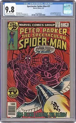 Buy Spectacular Spider-Man Peter Parker #27 CGC 9.8 1979 4402008008 • 371.59£