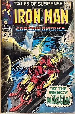 Buy Tales Of Suspense #99 (1968) Iron Man & Captain America • 20£