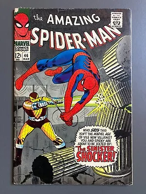 Buy Amazing Spider-Man #46   F-  1st Appearance Of The Shocker   1967 • 127.12£