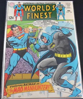Buy World's Finest 182 Neal Adams Cover Silent Knight Superman Batman Comic FN • 9.48£