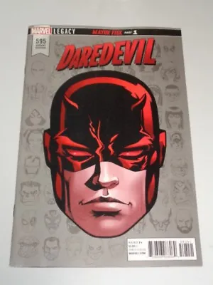 Buy Daredevil #595 Marvel Comics Head Variant January 2018 • 3.99£