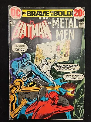 Buy October 1972 No. 103 DC Comics Batman And Metal Men Superhero Comic Book (C163) • 17.65£