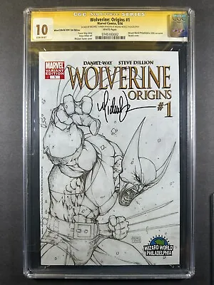 Buy Wolverine Origins 1 CGC 10 GEM MINT Michael Turner Sketch Variant Up • 2,364.30£