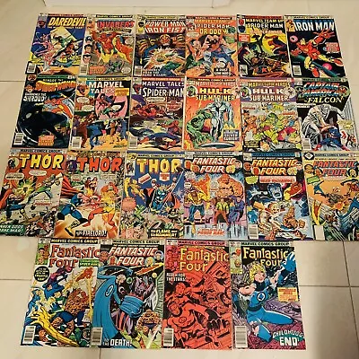 Buy Marvel Comics Bronze Age Comic Book Mixed Lot Of 22 TEAM-UP THOR FANTASTIC FOUR • 79.94£