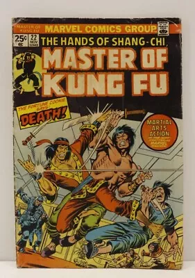 Buy Master Of Kung-Fu #22 Nov. 1974 Marvel *Free Shipping  • 8.03£