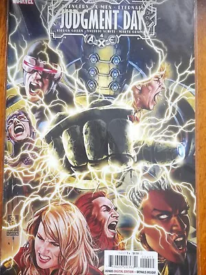 Buy A.X.E. Judgment Day - Avengers X-Men Eternals #4 (2022) Marvel Comics Comic Book • 5.65£