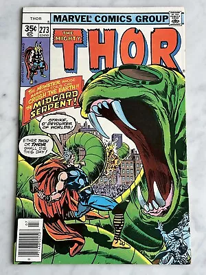 Buy Thor #273 VF 8.0 - Buy 3 For FREE Shipping! (Marvel, 1978) • 5.93£