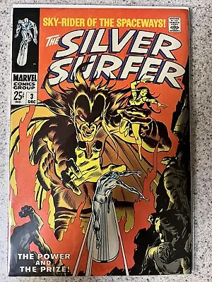Buy Silver Surfer 3 Marvel 1968 1st App Of Mephisto • 328.10£