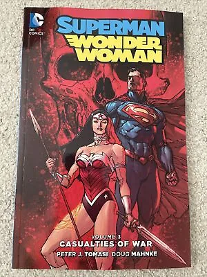 Buy Superman Wonder Woman Volume 3 Casualties Of War DC Comics Graphic Novel • 5£