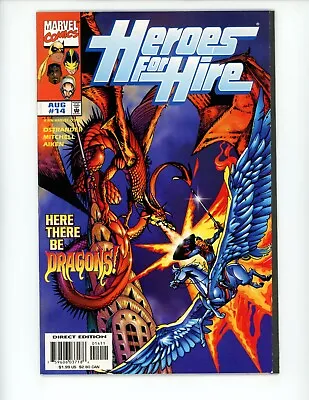 Buy Heroes For Hire #14 Comic Book 1998 VF/NM Marvel Black Knight Comics • 2.39£