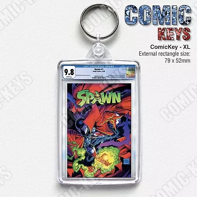Buy Spawn #1 (Image Comics 1992) XL Size CGC  Graded  Inspired Keyring • 8.95£