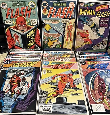 Buy The Flash HUGE Comic Lot - Fastest Man Alive!! Brave Bold 1966, #1 + 1987 Run • 39.92£