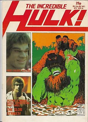 Buy The Incredible Hulk #3 FN (1982) Marvel Comics UK • 11£
