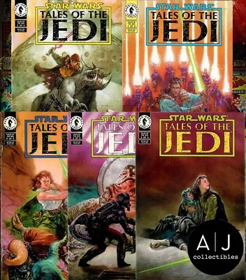 Buy Star Wars TALES OF THE JEDI # 1 - 5 Full Set (Dark Horse 1993-94) 5-Issues NM • 35.52£