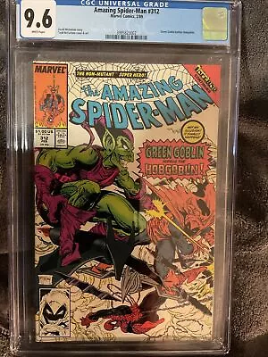 Buy Amazing Spiderman 312 Cgc 9.6. Green Goblin Cover. McFarlane Art • 112.59£