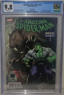 Buy Amazing Spider-man #795 Variant Cgc 9.8 1st Norman Osborn Joins Carnage Symbiote • 158.08£