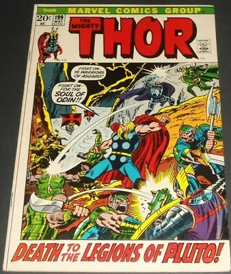 Buy The Mighty Thor # 199  Fn/vf - (1972.marvel) • 9.59£