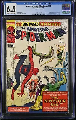 Buy Amazing Spider-Man Annual #1 CGC 6.5 Off-White To White Pages • 1,541.68£