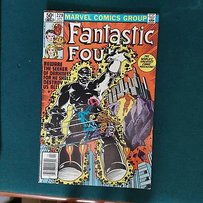 Buy Fantastic Four #229 Newsstand 1961 Series Marvel • 7.90£